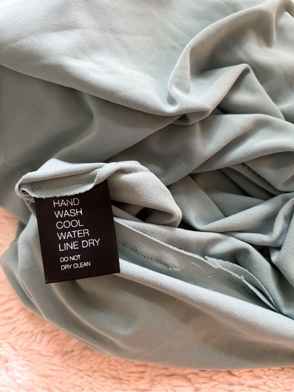 Norma Kamali Diana One Shoulder Ruched Gown Celadon Green Size M - Picture 6 of 7